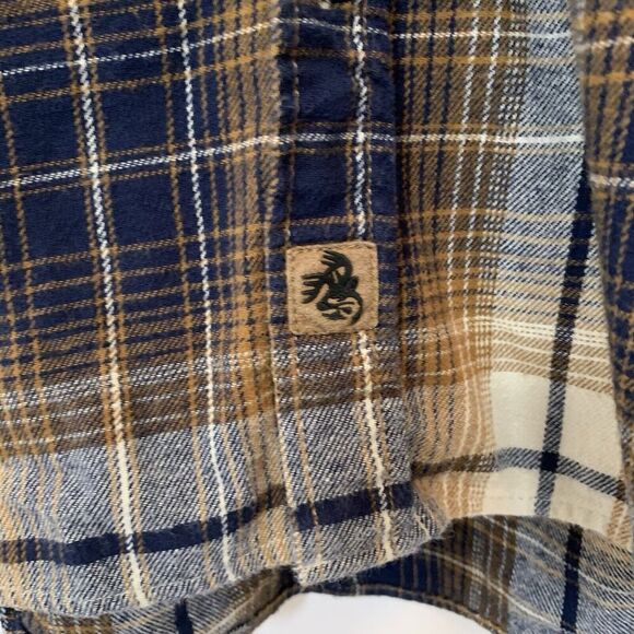 Legendary Whitetails Men’s 4XT Flannel Brown Cotton Long Sleeve Pockets Dad - Picture 10 of 10